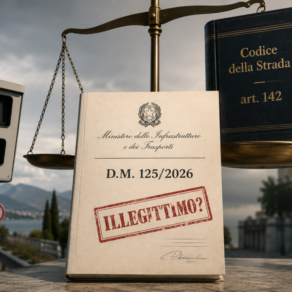 Decreto Salvini autovelox e problema dell'omologazione D M  125/2026